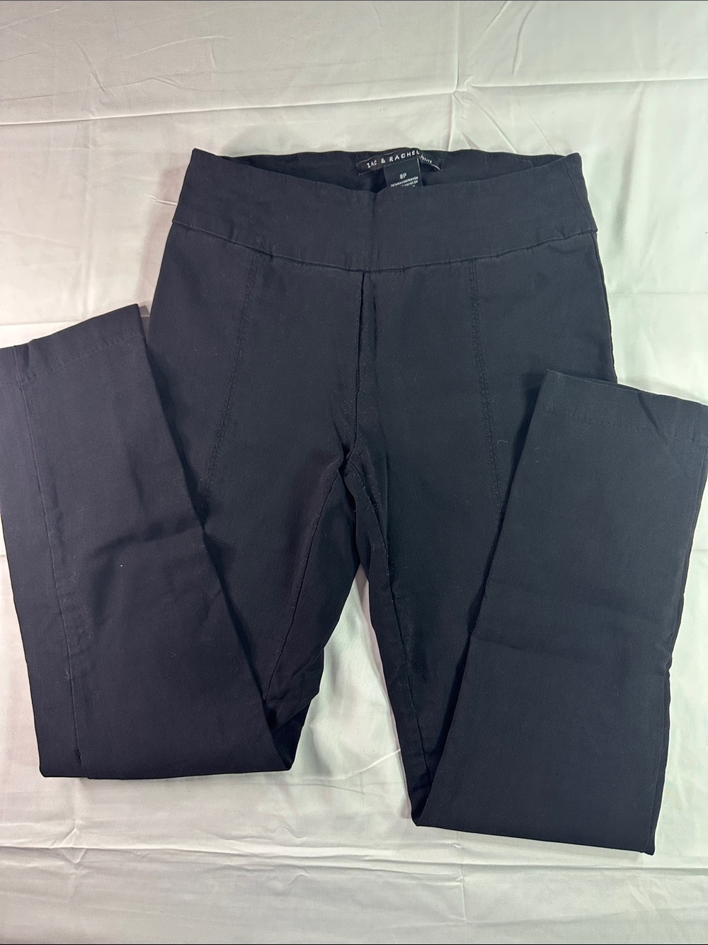 Zac & Rachel Black Skinny Pull-On Ponte Pants
